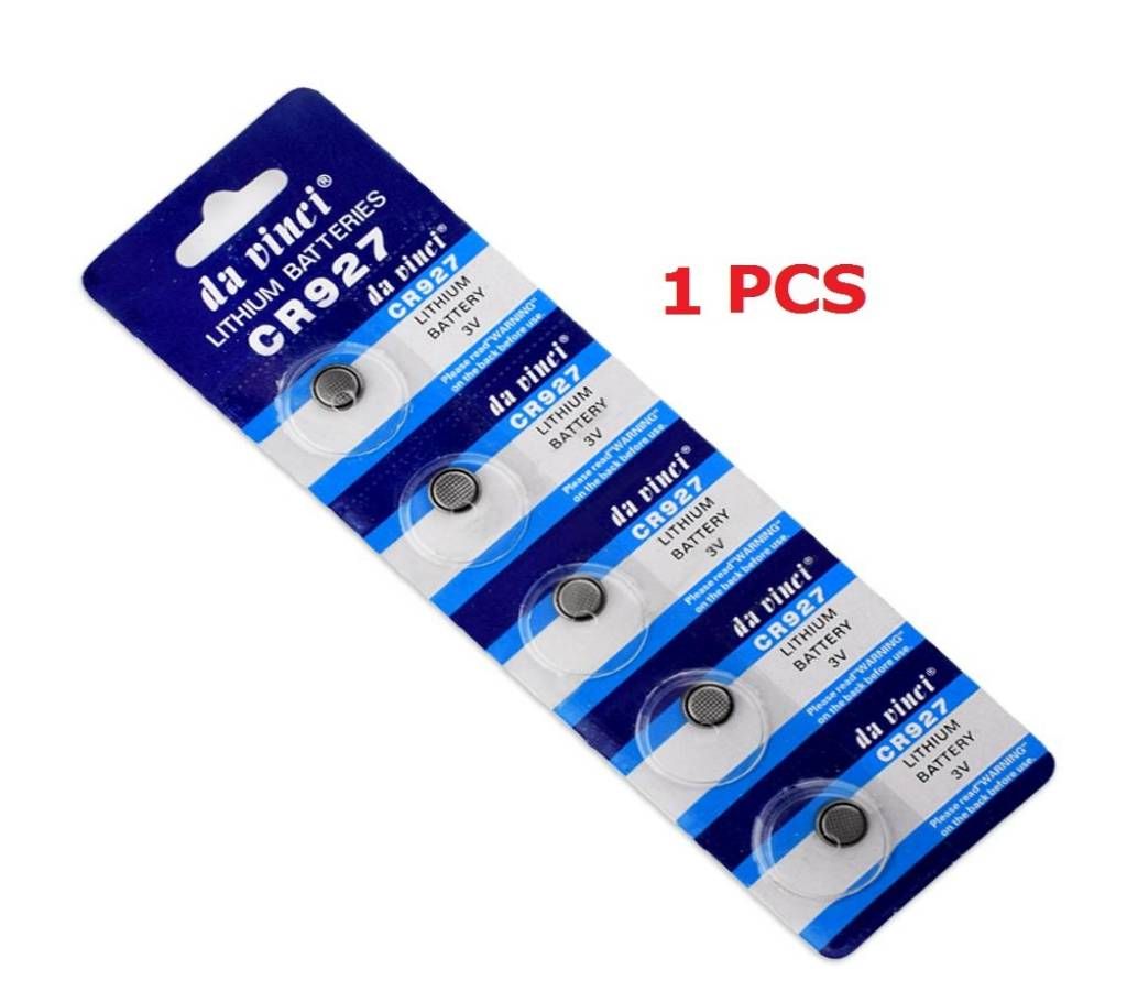 1 Pcs 3V Lithium Coin Cells Button Battery CR927 DL927 BR927 ECR927 5011LC 927 3V Lithium Button Batteries