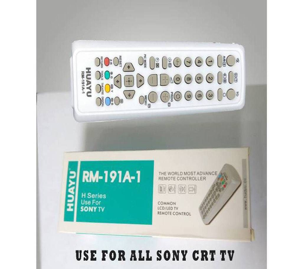 SONY CRT TV REMOTE