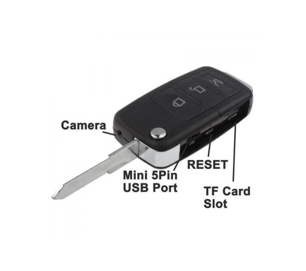 Spy Hidden Video Camera Key with 32 GB  Memory Supported