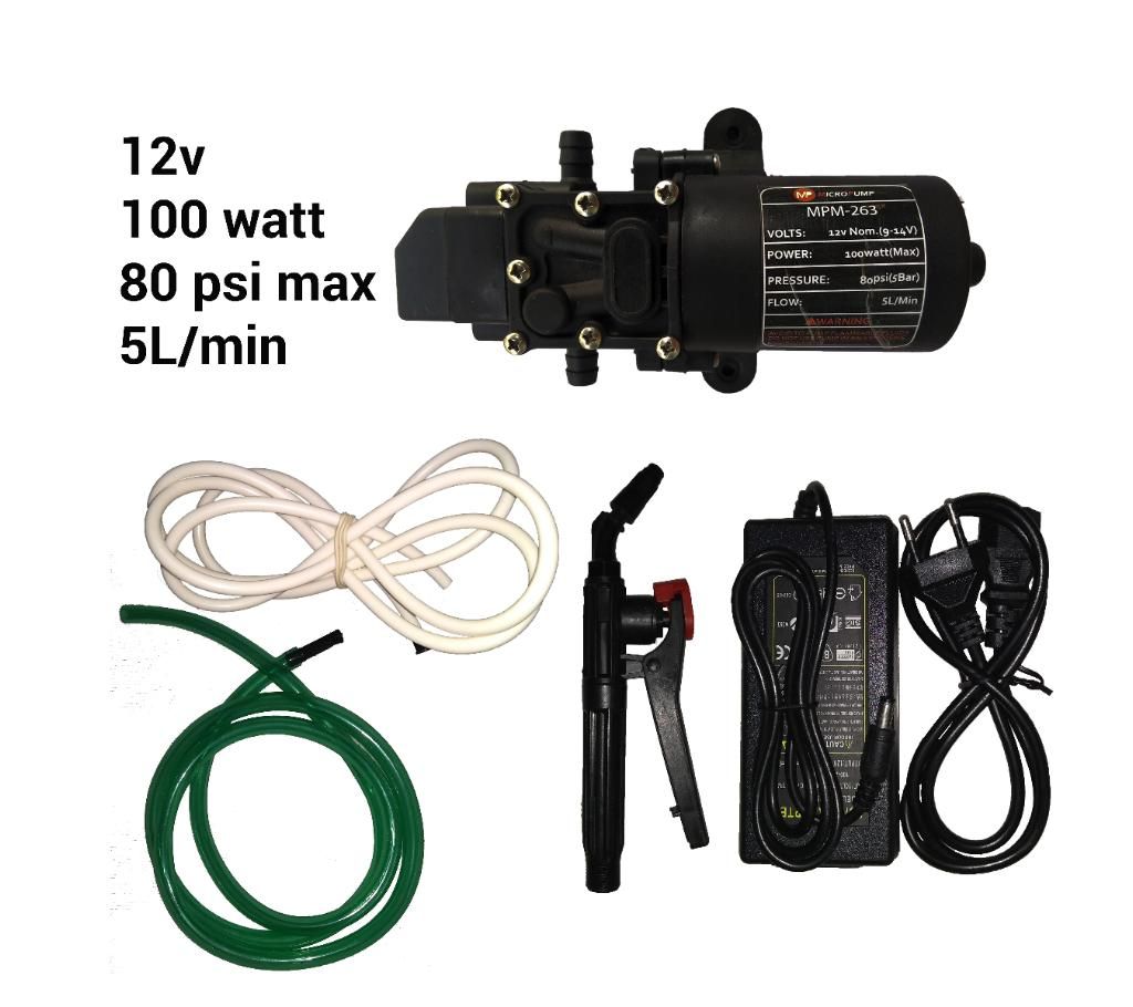 12v portable car and bike washer.
