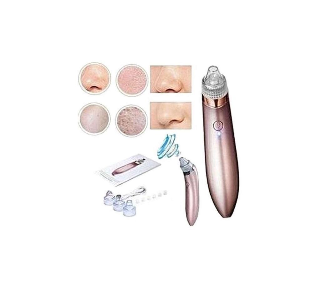 Electric Pore Cleaner Massager Blackhead Acne Pimple Remover - Rose Gold