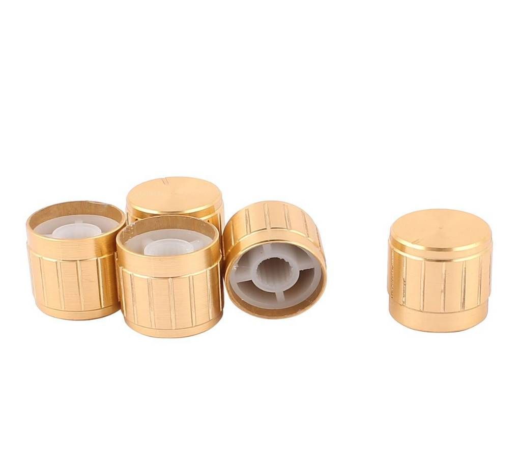 Volume Control Rotary Metal Knob (Gold Plating)