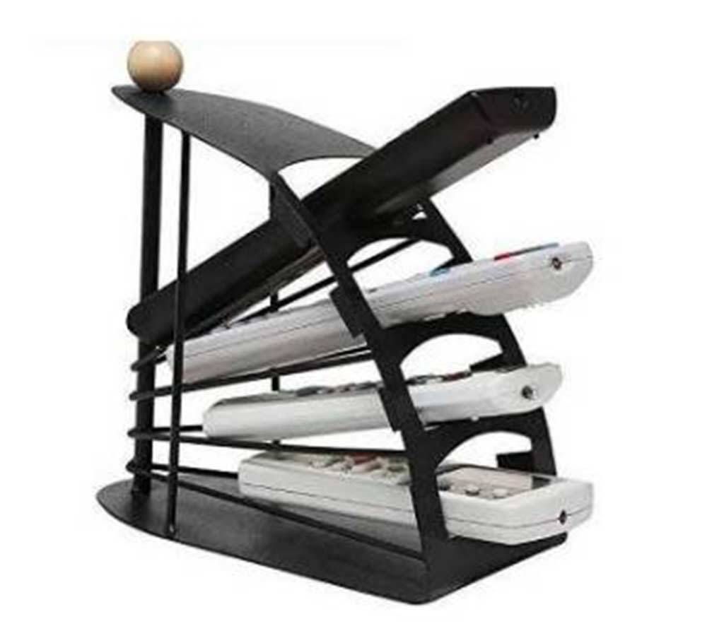 Remote control storage rack 