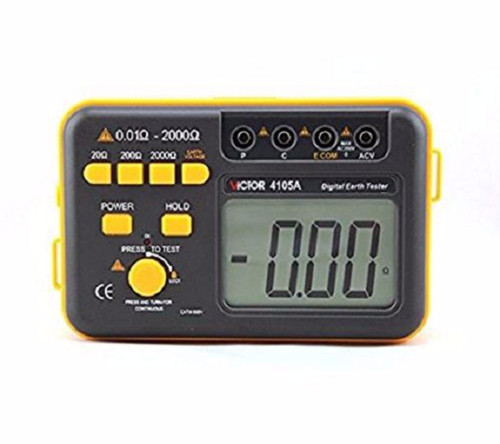 Vc4105A Digital Earth Tester Victor 