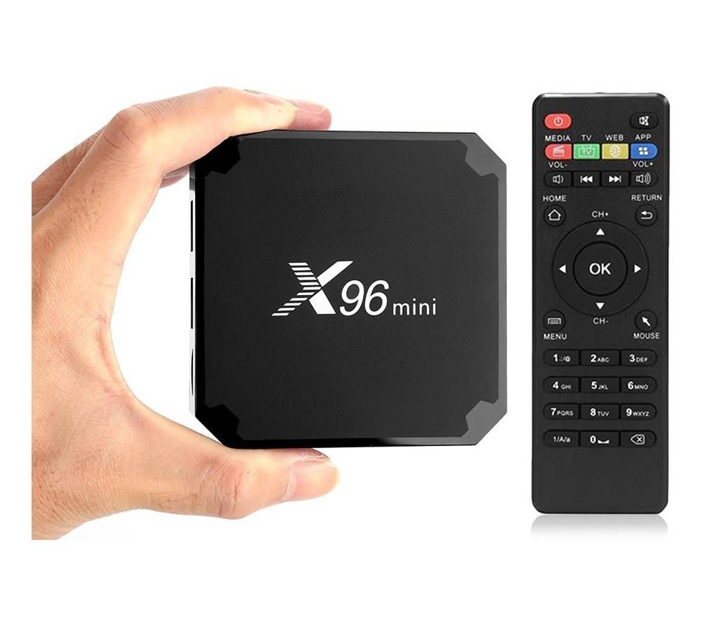 Android 4K Mini Smart TV Box by X96 2GB/16GB