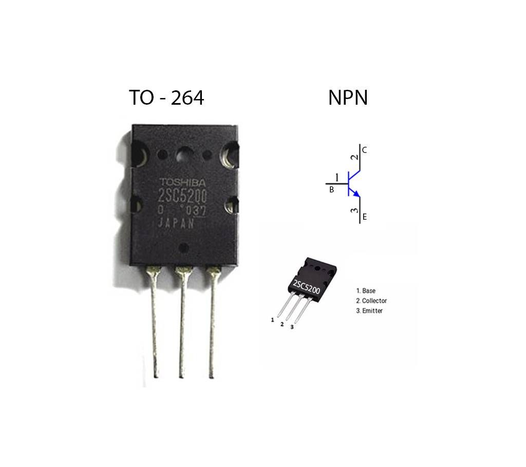 NPN 2SC5200 High Power Transistor