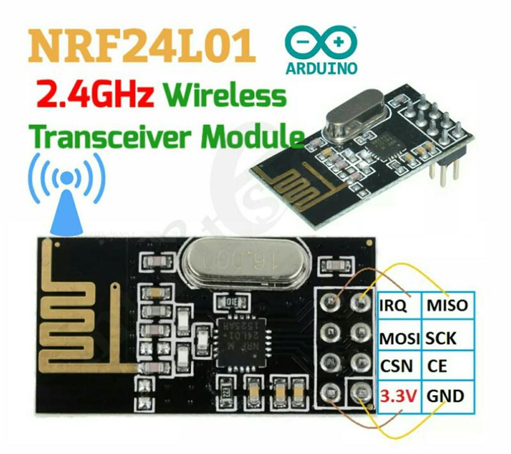 NRF24L01 Wireless Transceiver Module