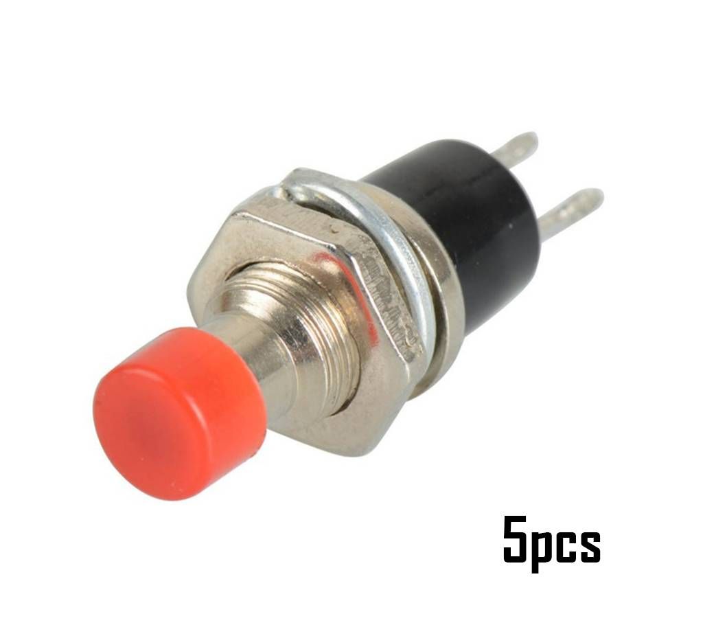 On/Off Press Switch 5 pcs