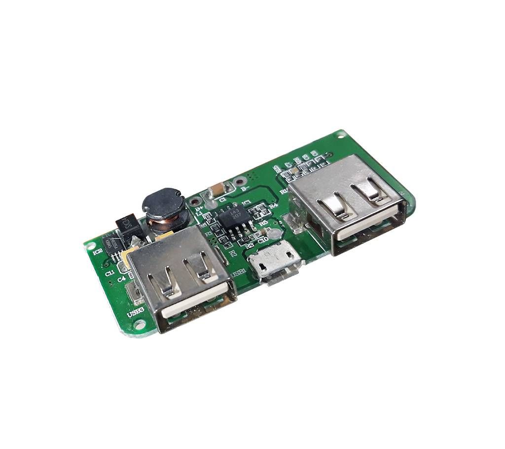 Dual USB 5V 1A & 2A Power Bank Quick Charger Module