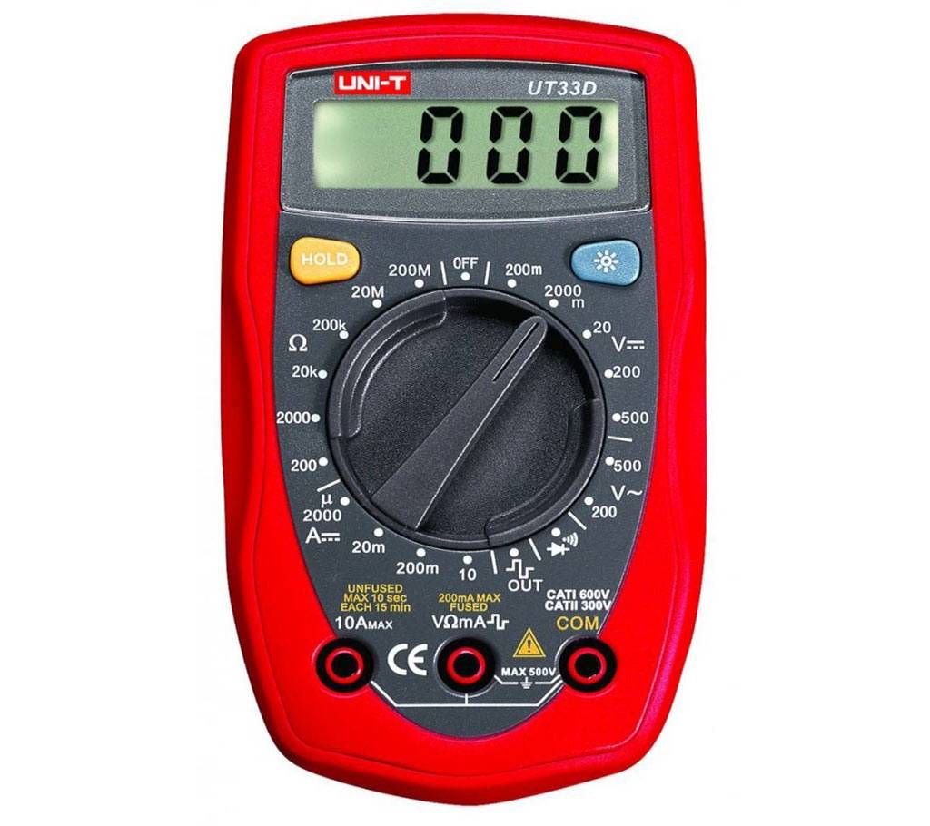 UNI-T Palm Size Digital Multimeter UT33D