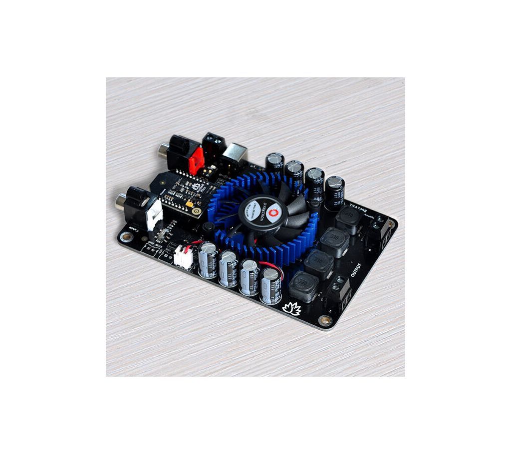 2 x 100W Class D Bluetooth Audio Amplifier Board - TSA7498- Tecio