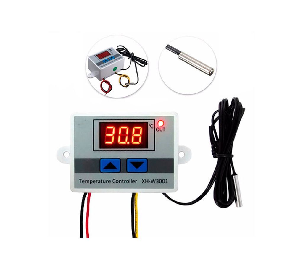 XH-W3001 Digital Display LED Temperature Controller Thermostat Control Switch