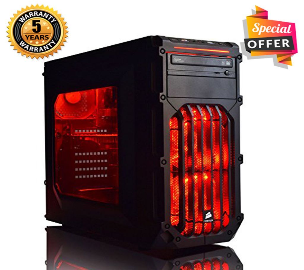 Intel Dual Core RAM 4GB HDD 500GB Graphics 2GB Built in Gaming PC Windows 10 64 Bit 