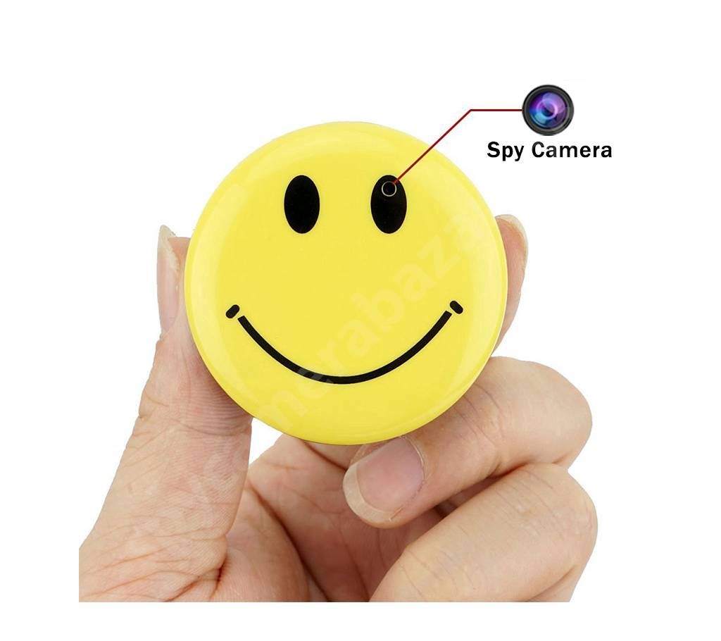 Smiley face spy HD camera
