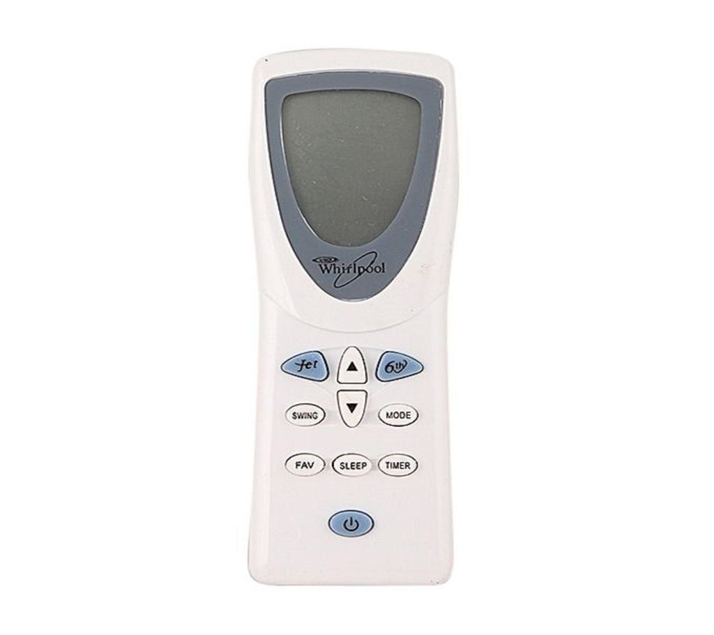 Whirlpool AC Remote White With Battery & QC Pass