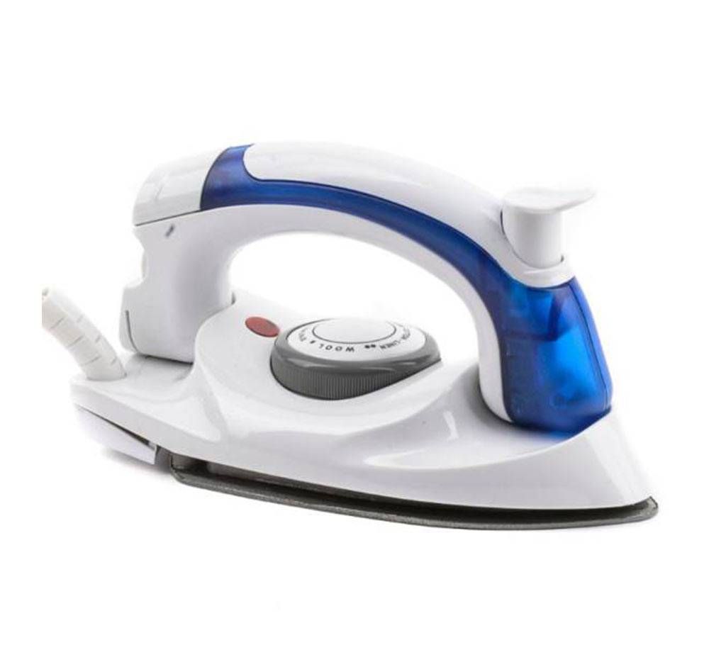 Hetian Travel Iron – White and Blue