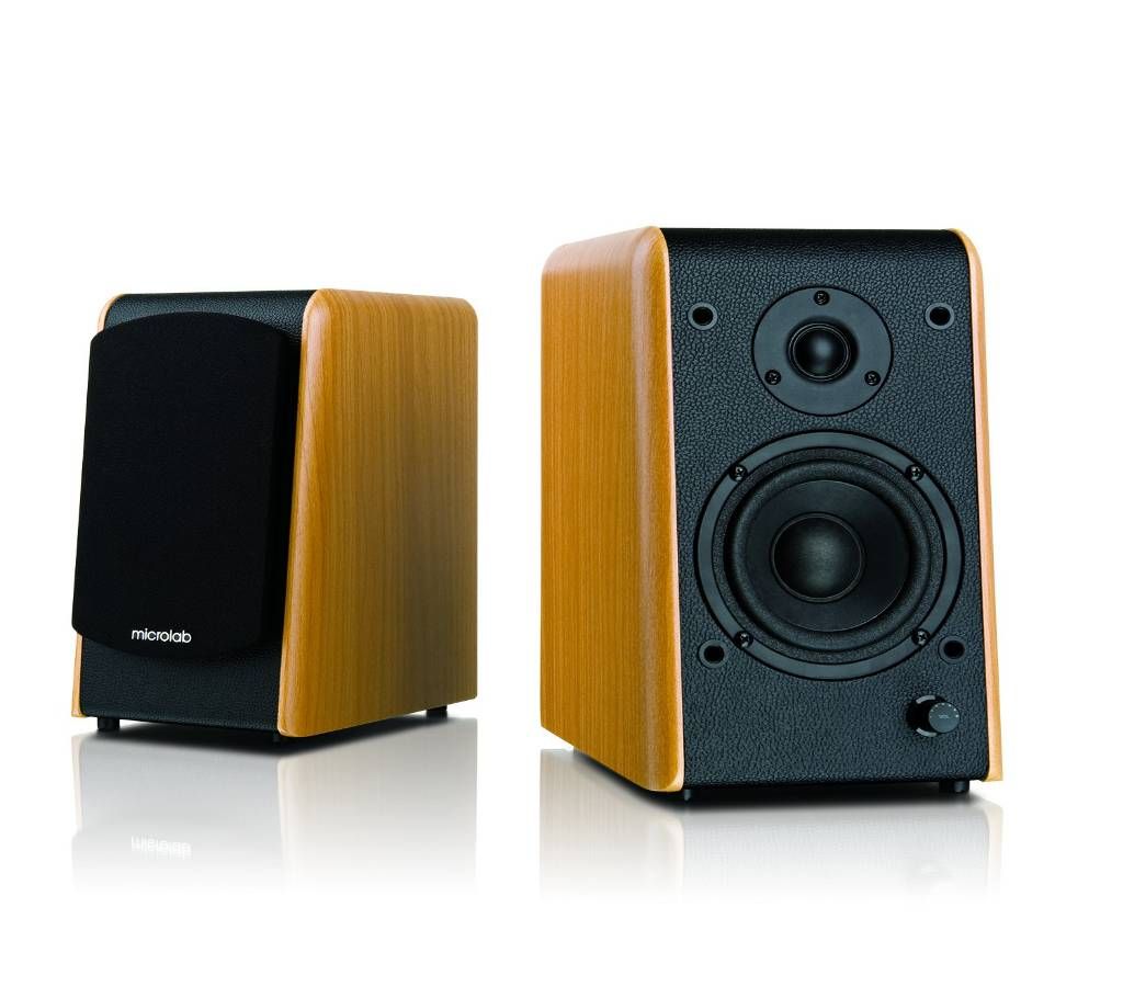 B77BT MULTIMEDIA SPEAKER 2.0, WOODEN COLOR