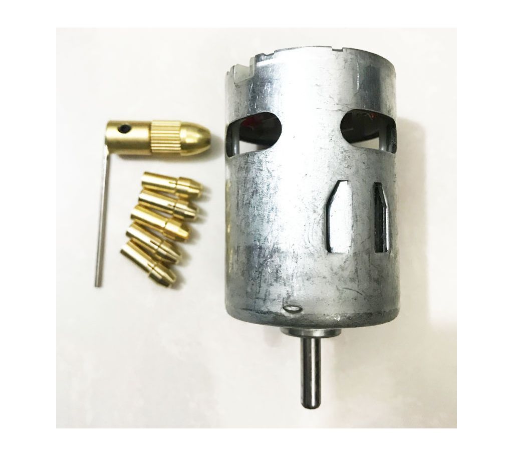 0.5-3mm Micro Twist Drill Chuck Set with 775 Motor