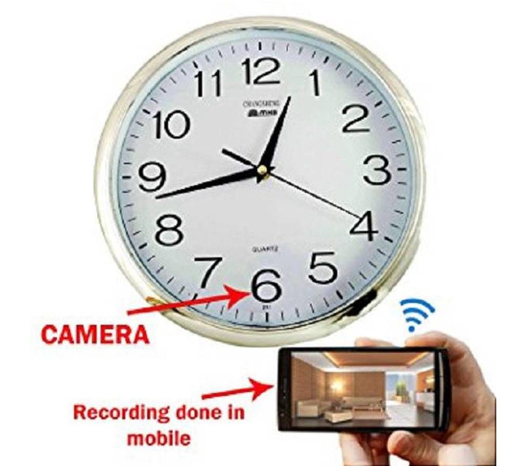 Wifi Wall Clock Hidden Spy Camera