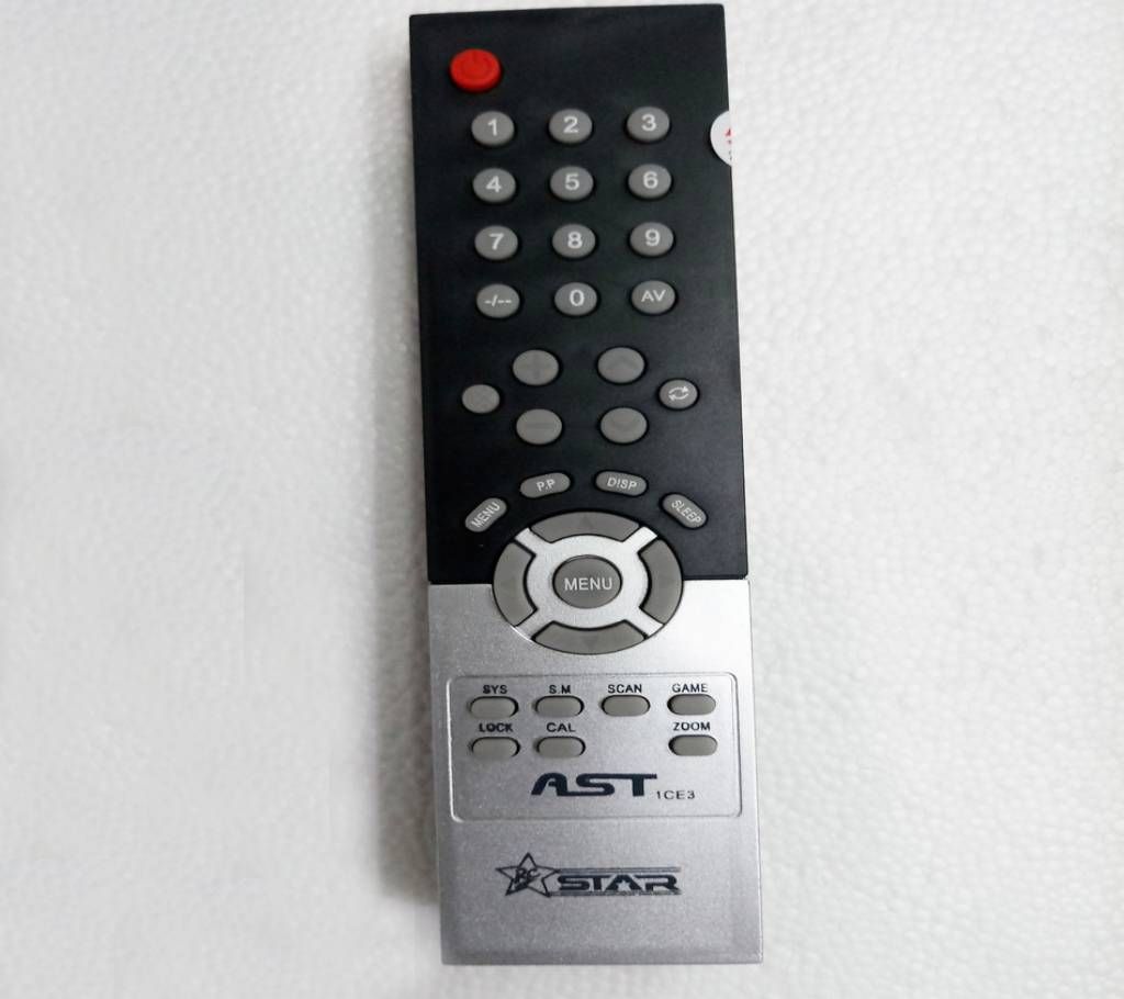 Master Common TV Remote Control- Black