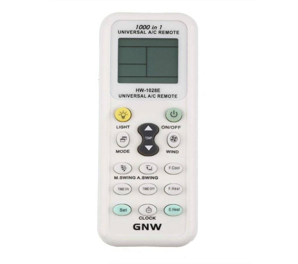 Remote Controller for Air Conditioner HW-1028E Universal LCD A/C Muli ID
