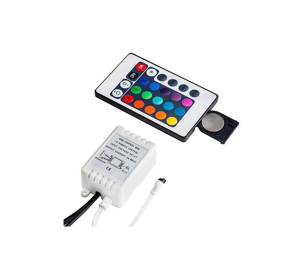 Remote With Control Box For RGB LED 3528 5050 Strip Light