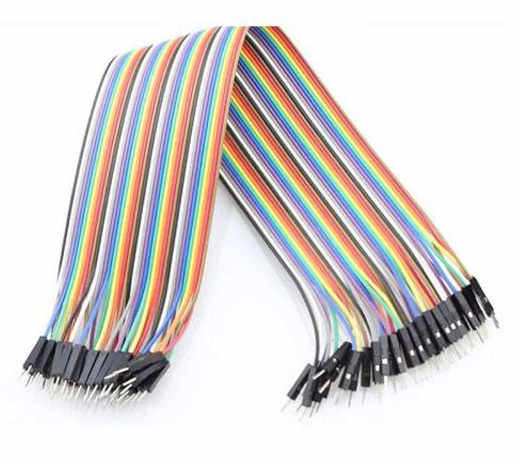 40 pcs Jumper male to Male 
