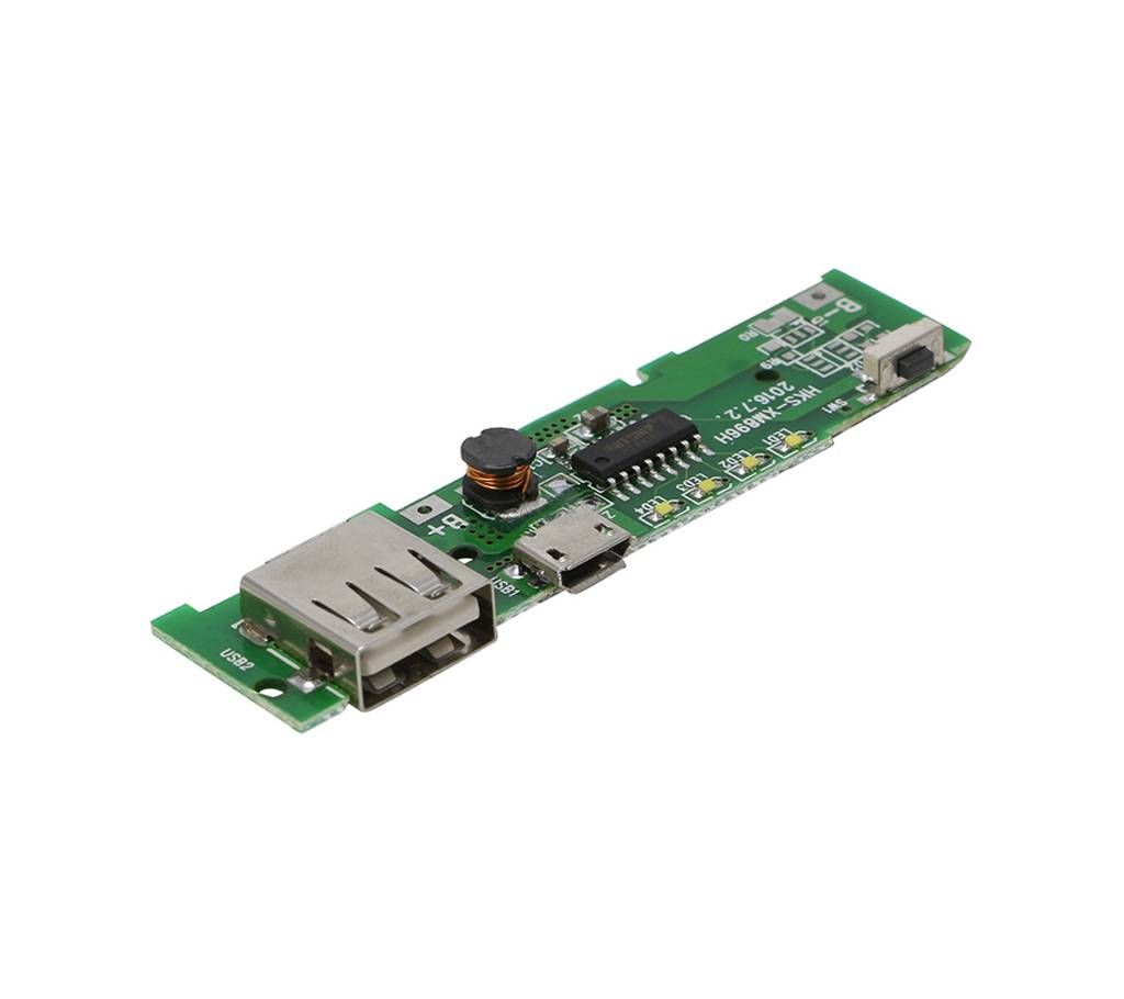5V Boost Step Up Power Module & Lithium LiPo Battery Charging, Protection with Charging Indicator