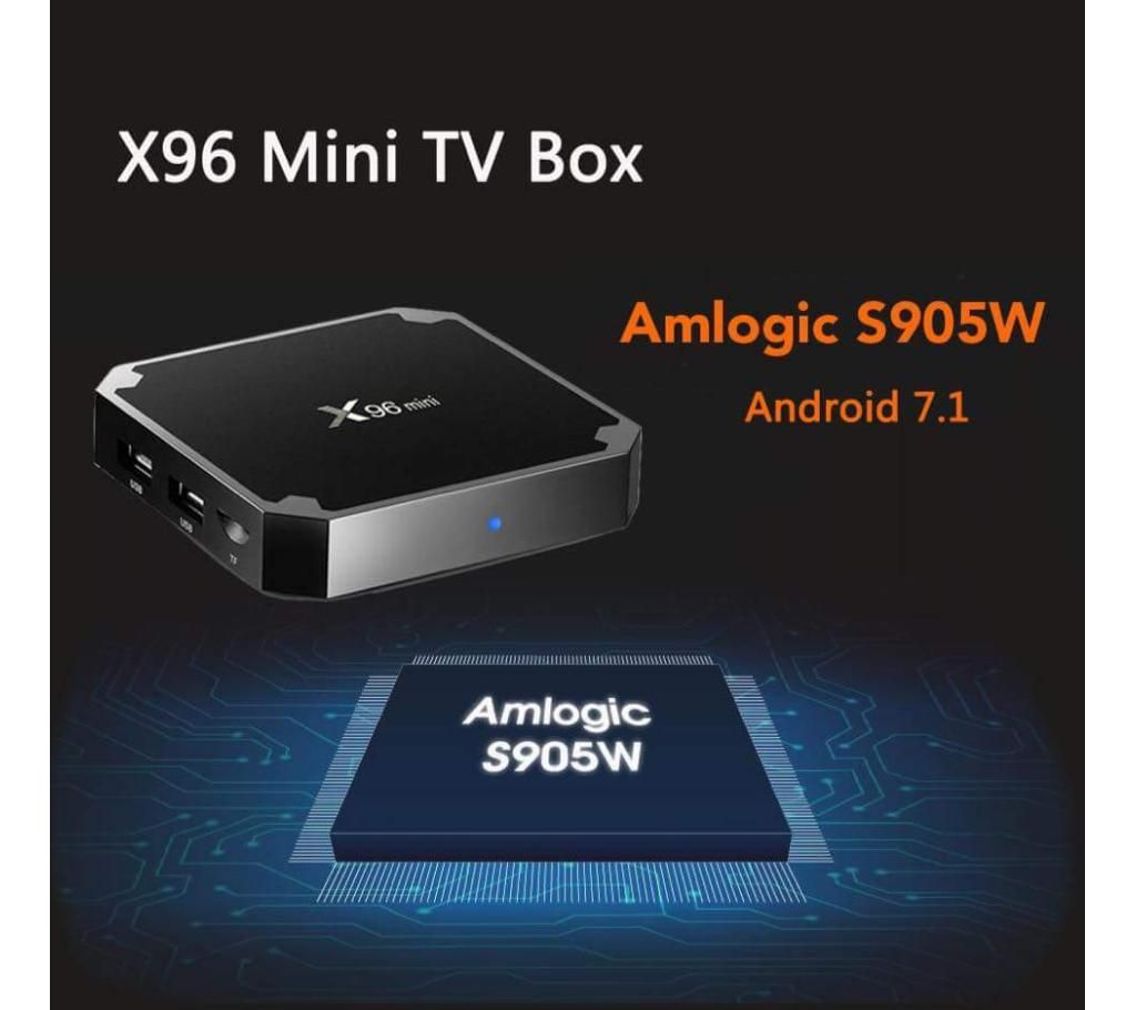 X96 mini Android TV BOX Version 7.1.2 OS