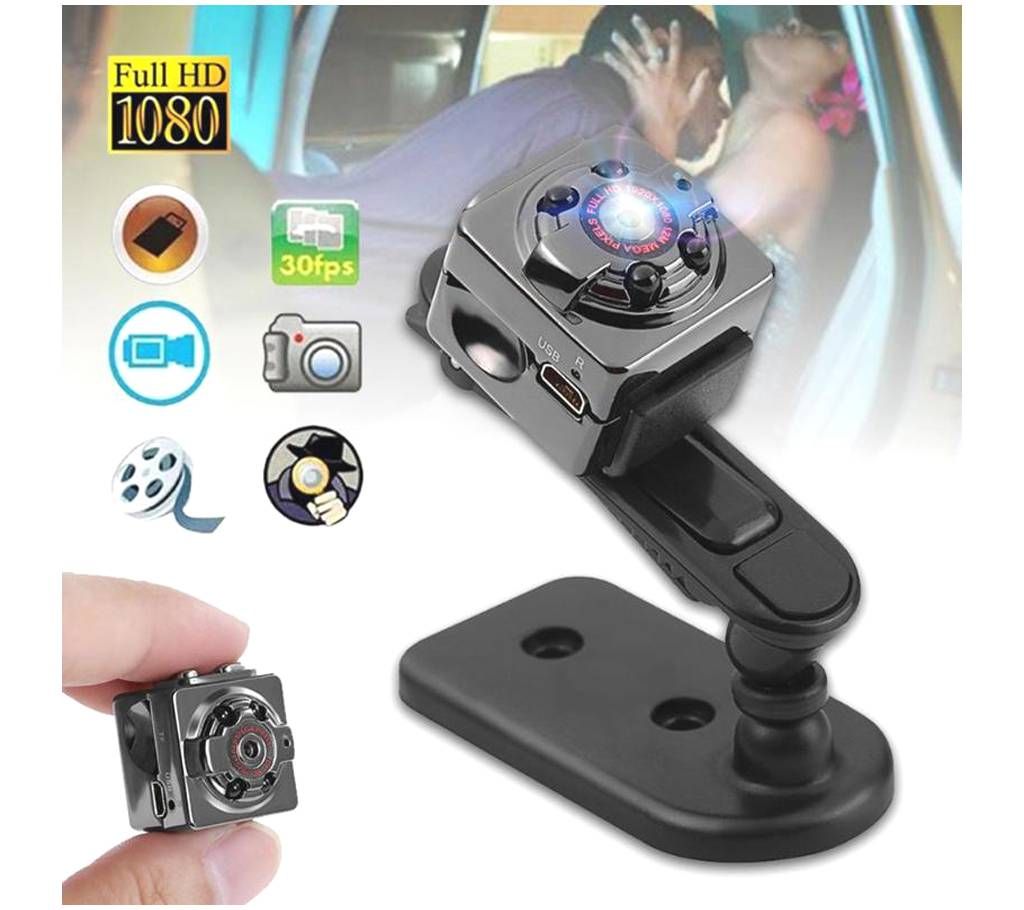 Spy Camera Full-HD SQ8 Night Vision Motion Detection Cam