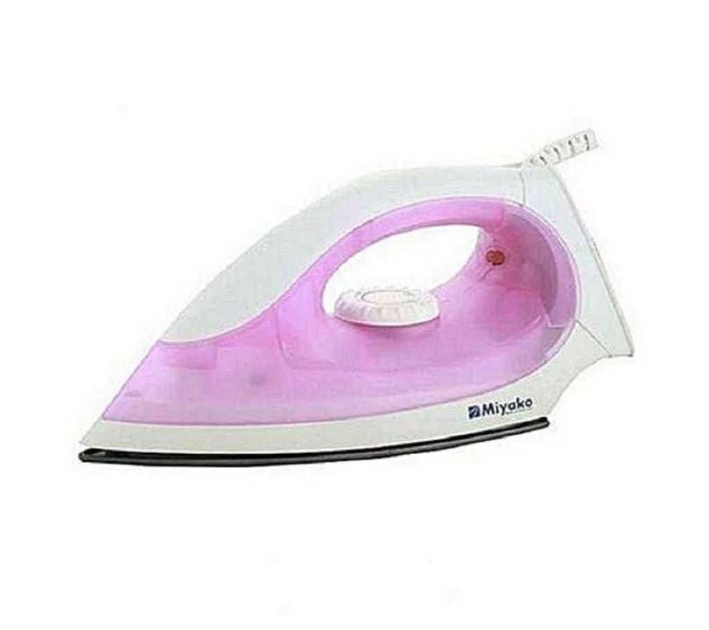 Miyako Dry Electric Iron - EI 3188C - White and Pink