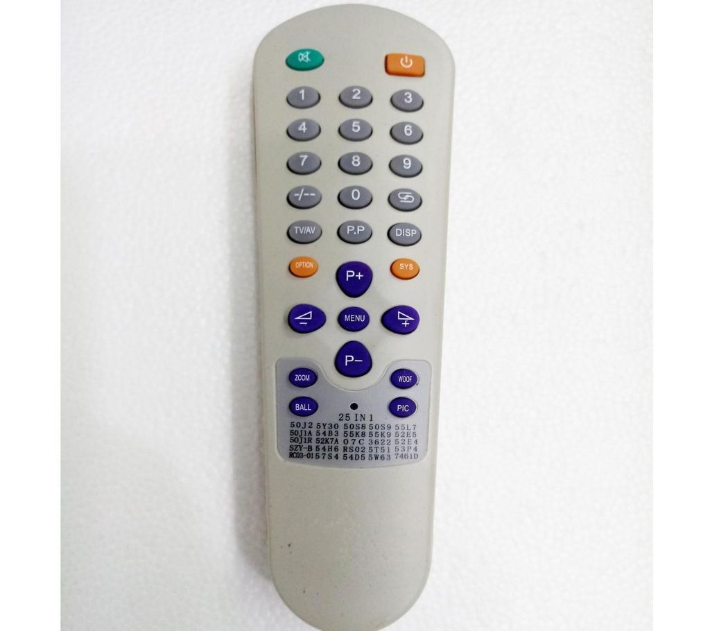 25 in 1 TV Remote