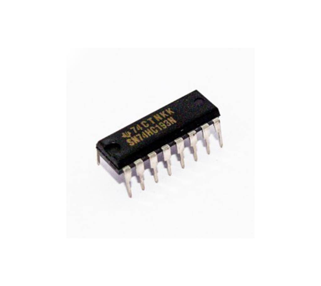IC 74LS193 4-bit binary counter