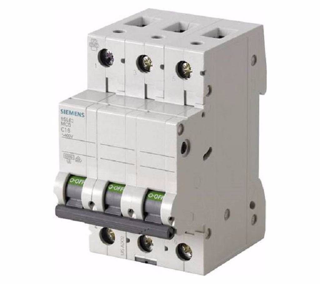 Siemens MCB 3 Pole , 16 A