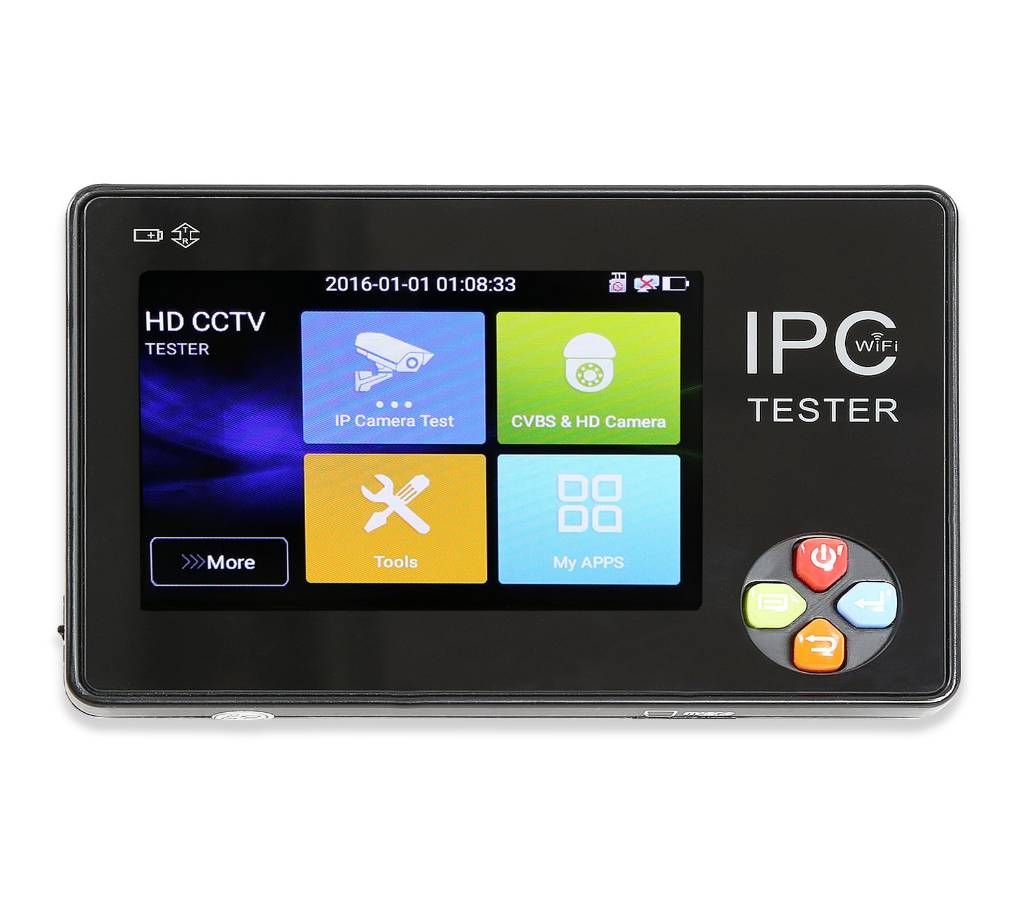 3.5 inch capacitive touch screen, IP+ Analog Tester