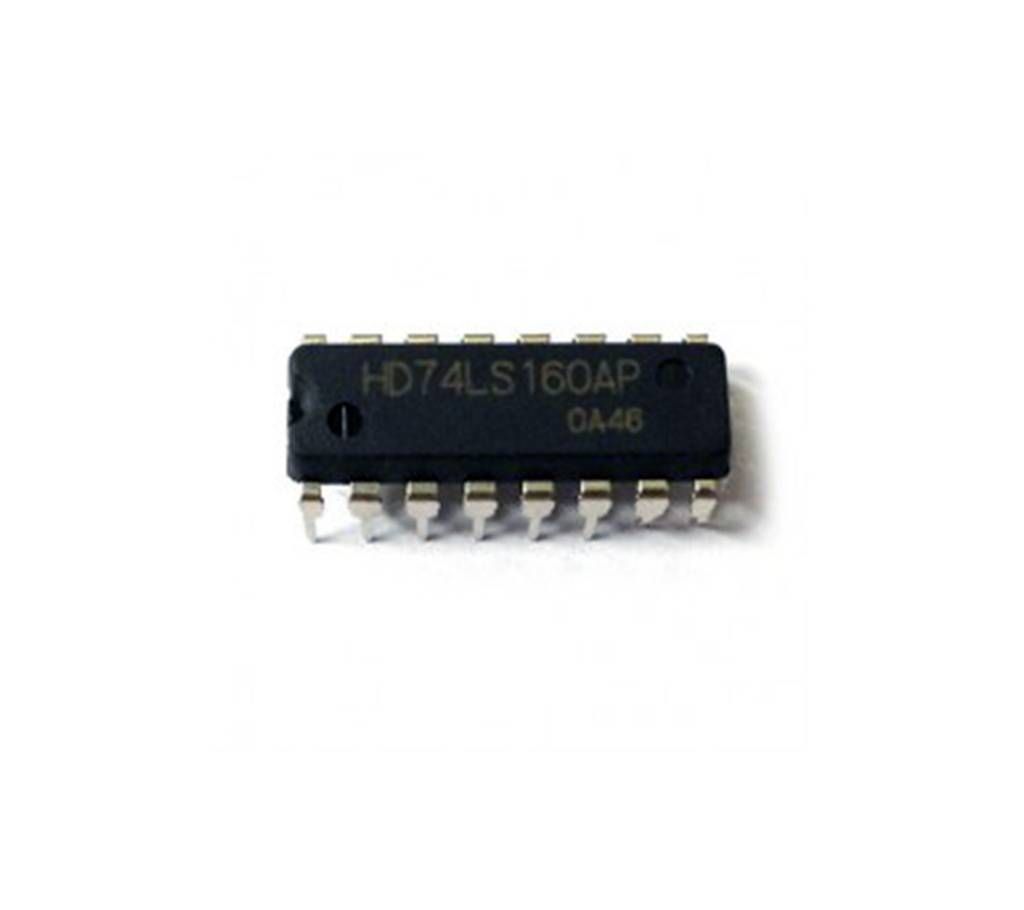 IC 74LS160 4-bit decade counter