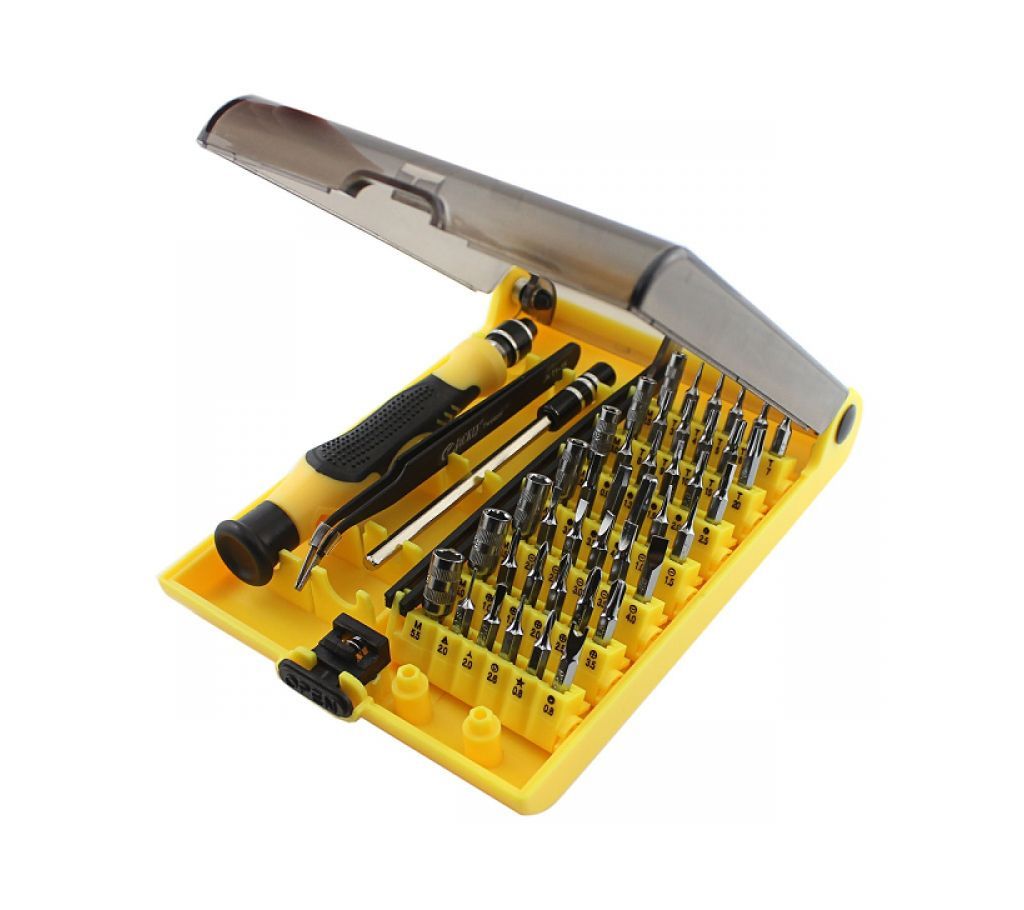 45 in 1 Screwdriver Set With Tweezer