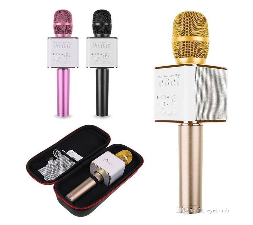 Q7 Karaoke Bluetooth Microphone And Speaker