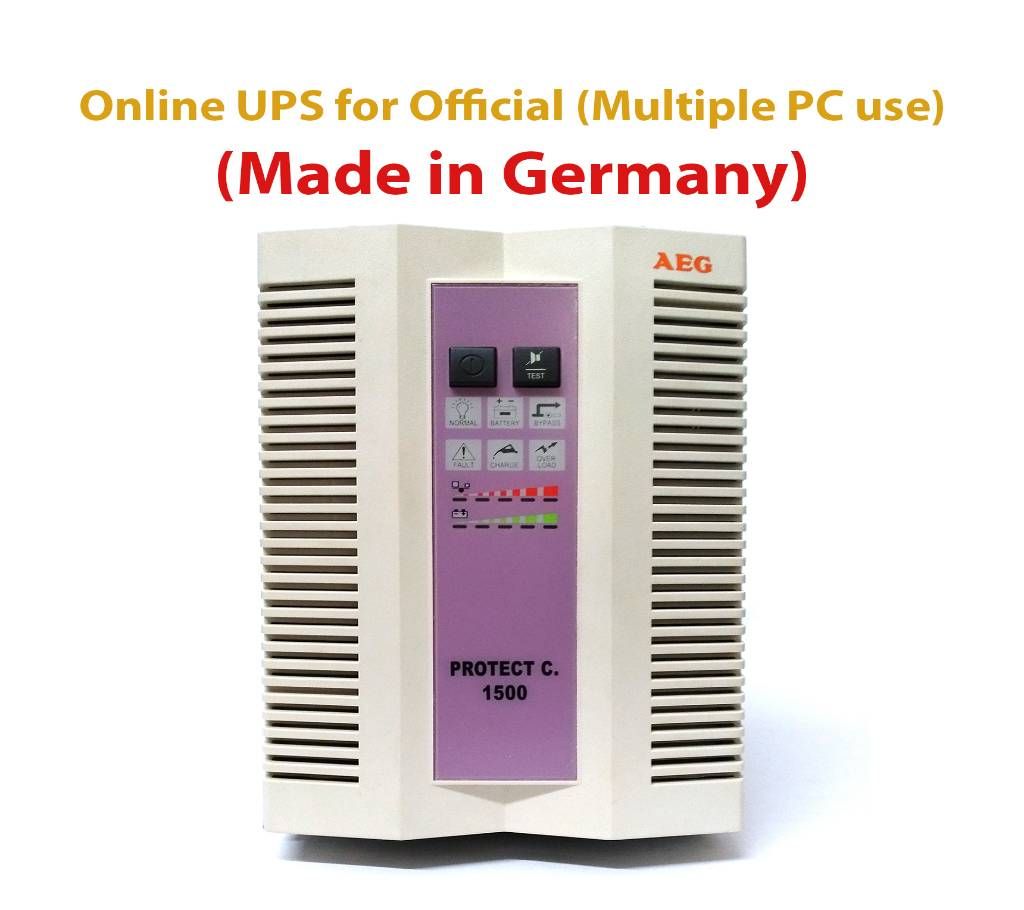 Online UPS for Official use (Made in Germany) 1500 VA