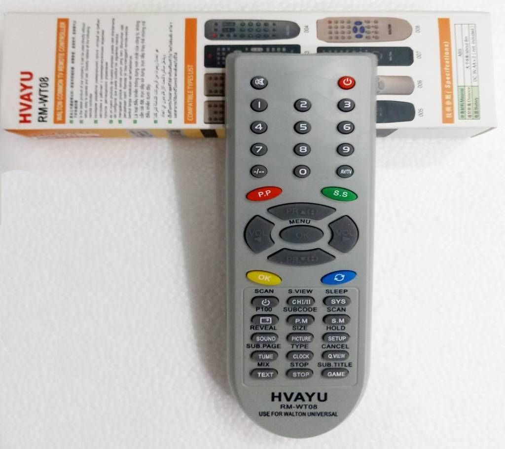 UNIVERSAL MASTER TV REMOTE