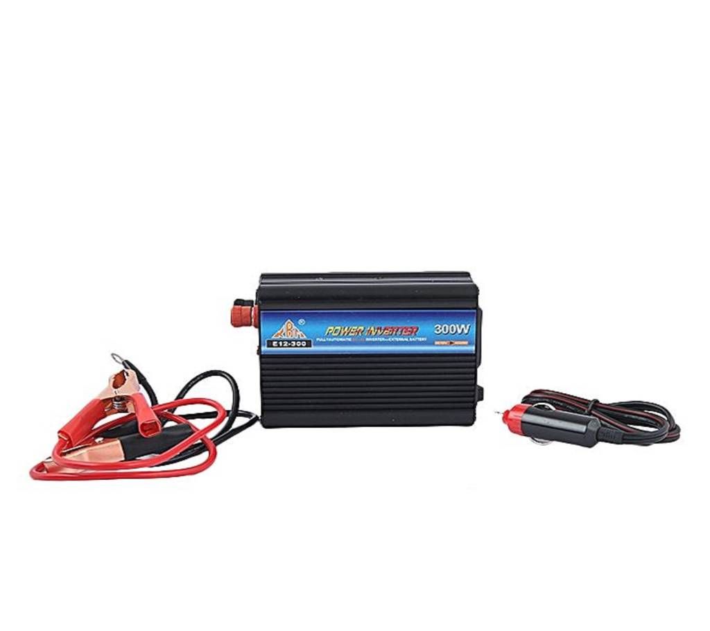 300W Power Inverter- E12-300 - Black