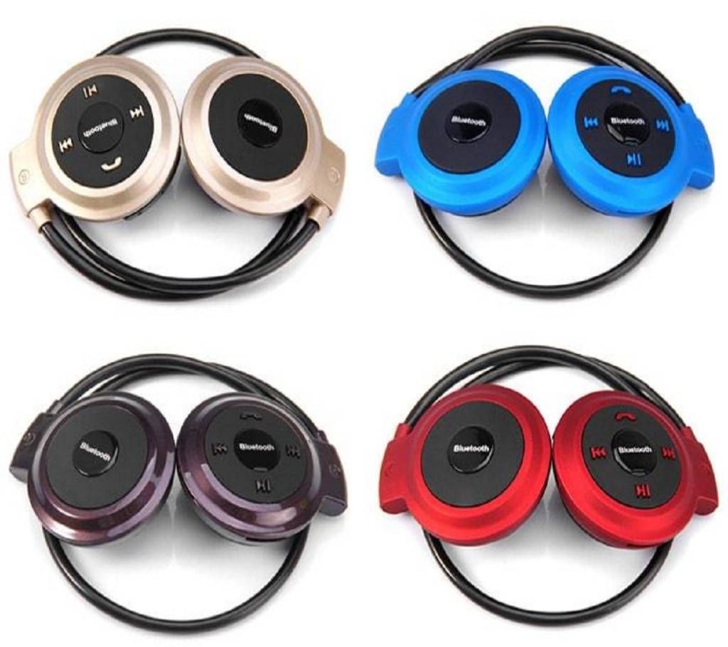 Wireless Sports Bluetooth Headphone  Golden
