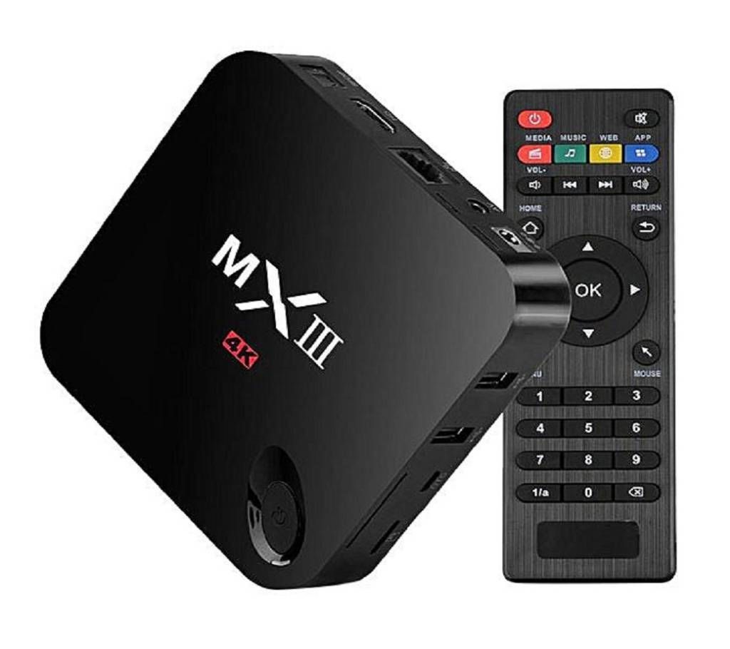 MX3 4K Android TV Box with 2GB RAM