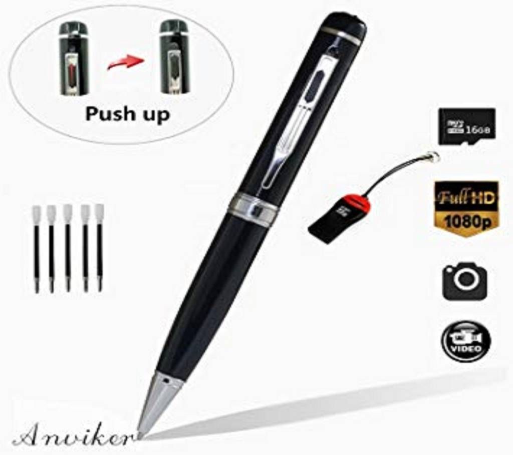 1080P HD Mini Camera Pen Mini Camcorders AVI HD Lens Cover Adjustable Pen Cam Video DVR Recorder