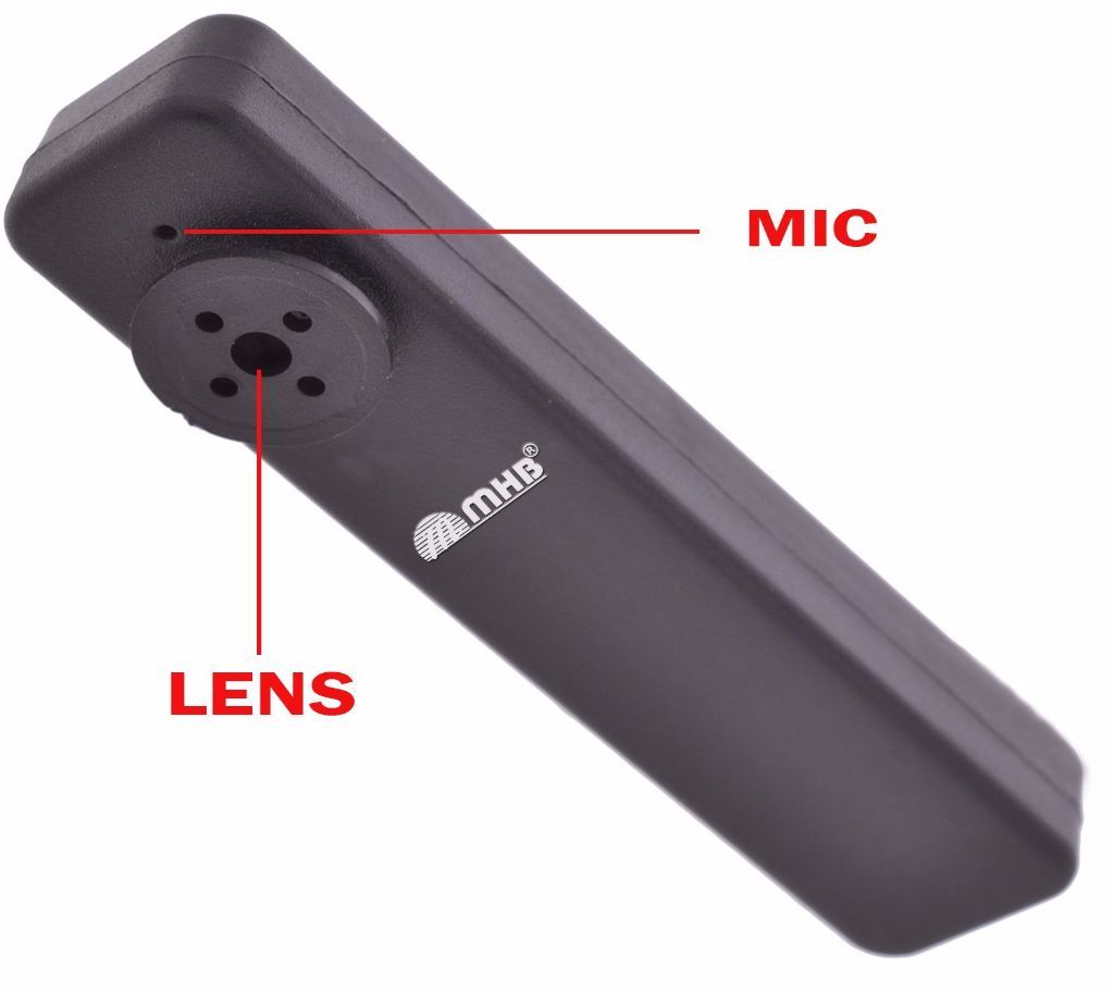Spy Mini Button HY-900 Button  Hidden Camera with 32GB in-Built Memory with Audio/Video (Black)