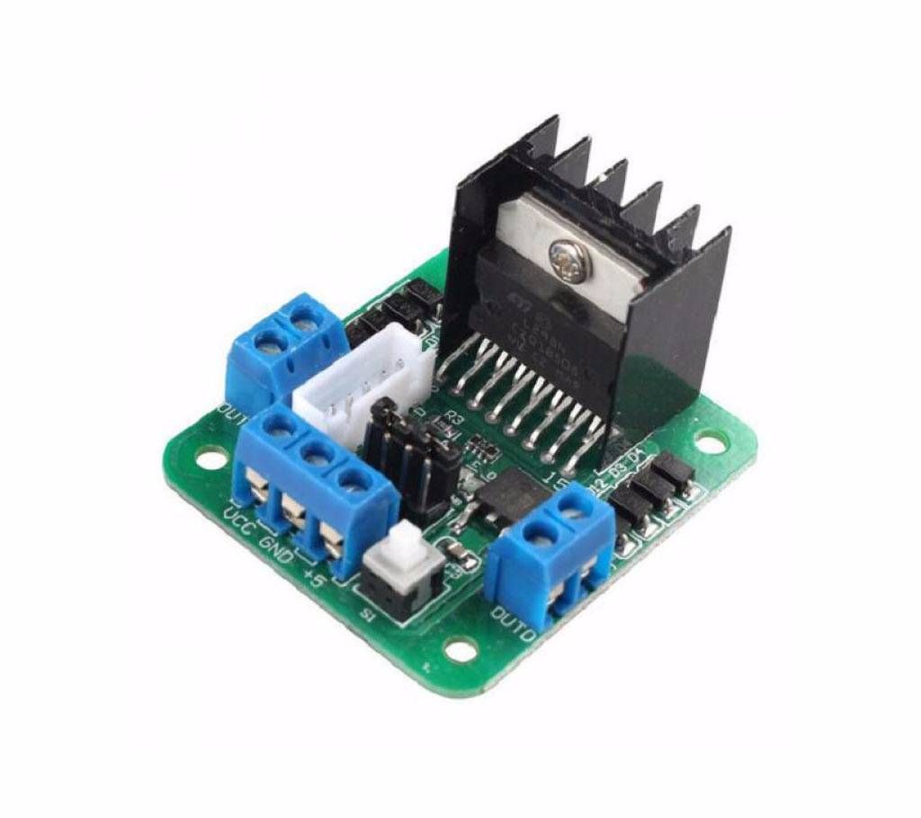 L298N DC Motor Driver Green Color