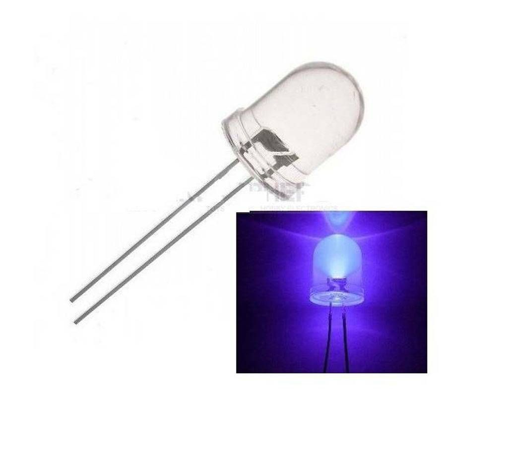 Blue in white LED 10 pcs