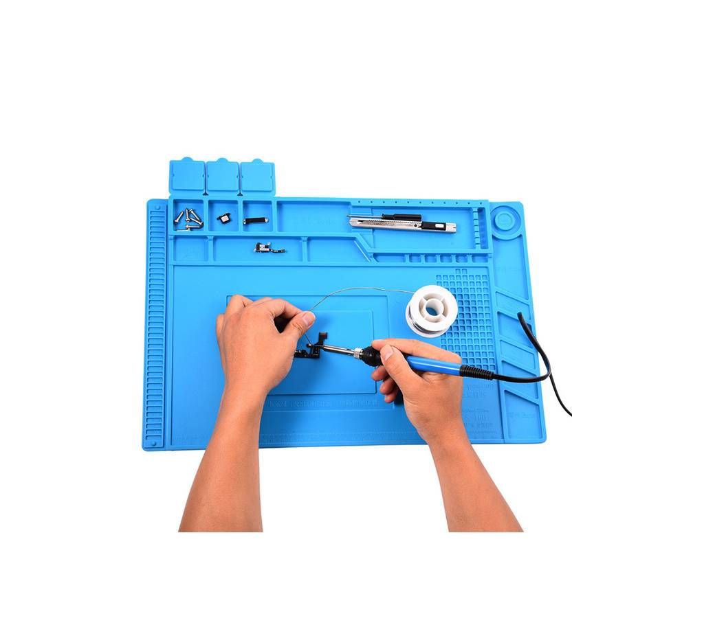 S-160 Heat Insulation Silicone Pad Desk Mat Soldering Repair Station