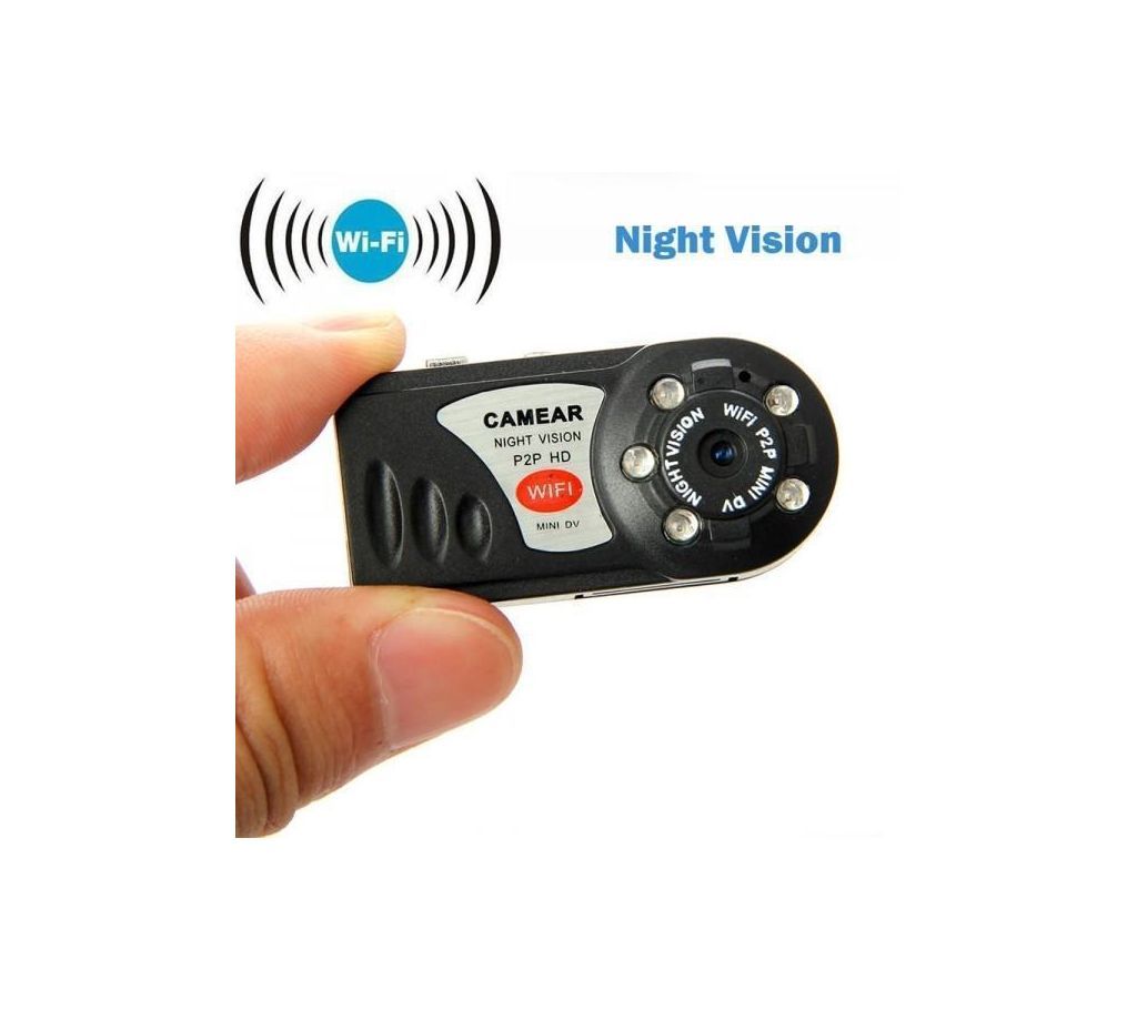 Mini Wifi IP Spy Video Camera HD With Night Vision Q7