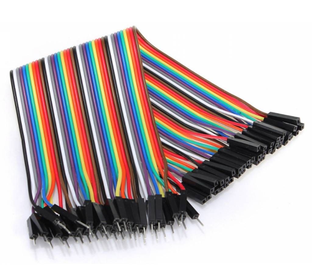 1 x 40 piece Male to Female Jumper Wire